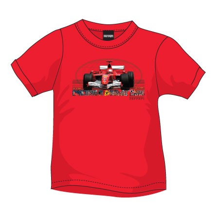All Childrens Wear Ferrari Kids FanT-Shirt