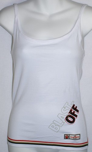 All Ladies Wear F1 Honda Racing Ladies White Vest Top