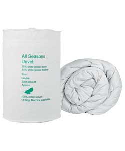 All Seasons 3 in 1 Goose Feather and Down Duvet