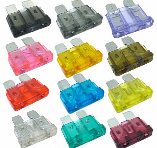 All Trade Direct 60 X Mixed Assorted Amp Standard Blade Fuses Car Ato Atc Fuse