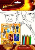 Indiana Jones Colour and Stickers Set