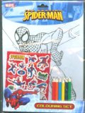 Alligator Spider-Man Colouring Set