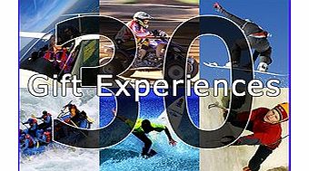 Allpresent.com 30 Adrenaline Experience Gift Choices - NEW
