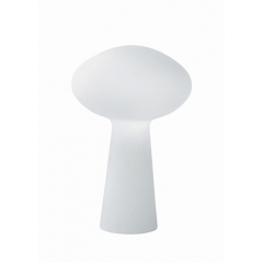 ALMA Light Pawn White Glass Table Lamp Medium
