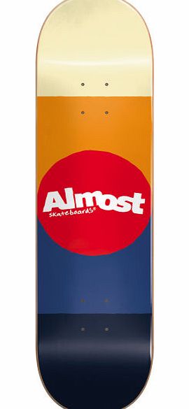 Almost Color Block Skateboard Deck - 7.5 inch