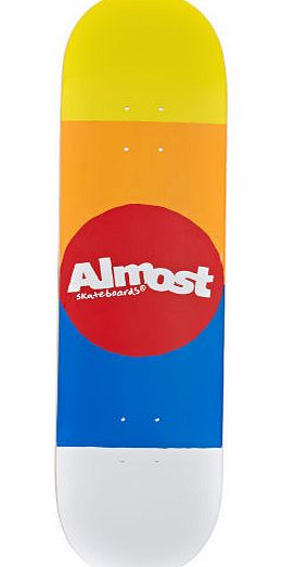 Almost Color Block Skateboard Deck - 8 inch