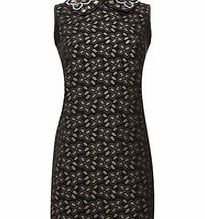 Almost Famous Black and white embellished dress