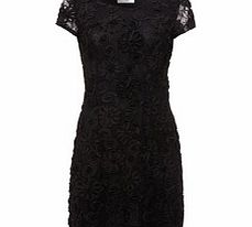 Almost Famous Black tailored lace dress