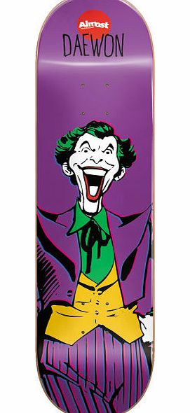 Almost Joker Skateboard Deck - 8.25 inch