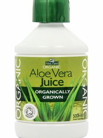 Organic Aloe Vera Juice, 500ml