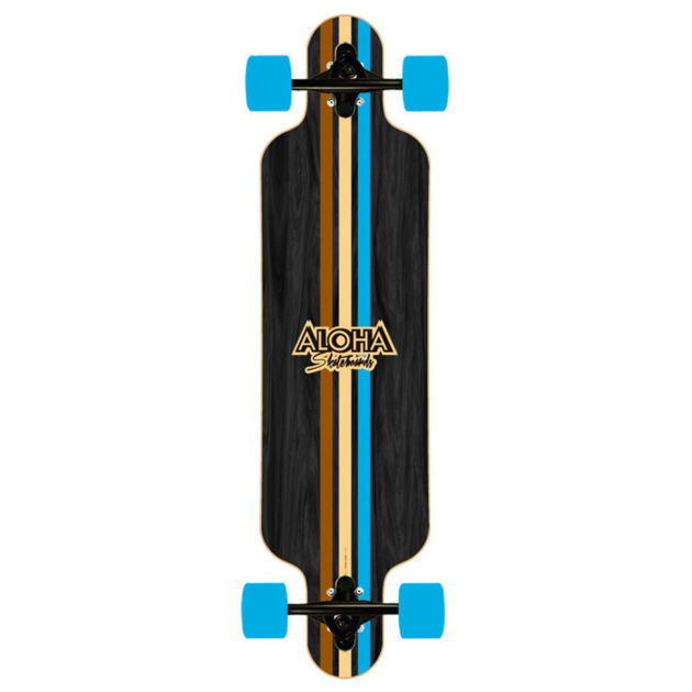 Aloha Skate Aloha Stripes Longboard - 39.1 inch