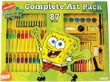 Alpa Spongebob Squarepants - 87 Piece Complete Art Set