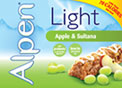 Alpen Light Apple and Sultana Cereal Bar (5x21g)