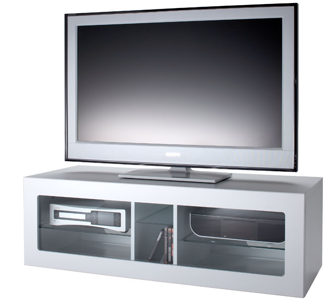 Alphason ABR1100-WH Ambri White TV Stand