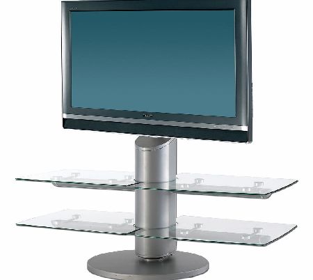 Alphason Apex APX50/4 Silver TV Stand `Apex