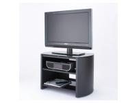 Alphason Finewoods Black Oak 3 Tier LCD TV Stand With Black Glass Top for up 37 TVs