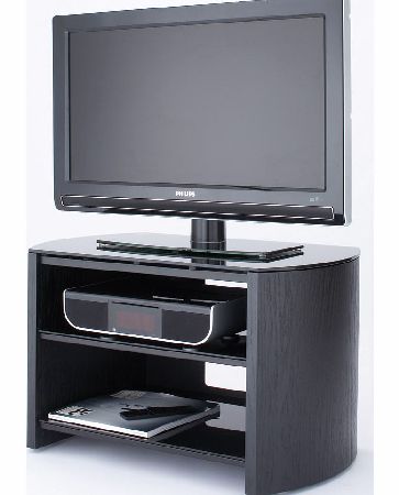 Alphason FW750-BV/B Finewoods Black TV Stand