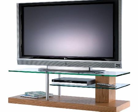 Moderna MD1300-LO Light Oak TV Stand