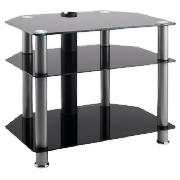 Alphastyle TECHNIKA        T-LCD-32/BLK    GLASS TV STAND