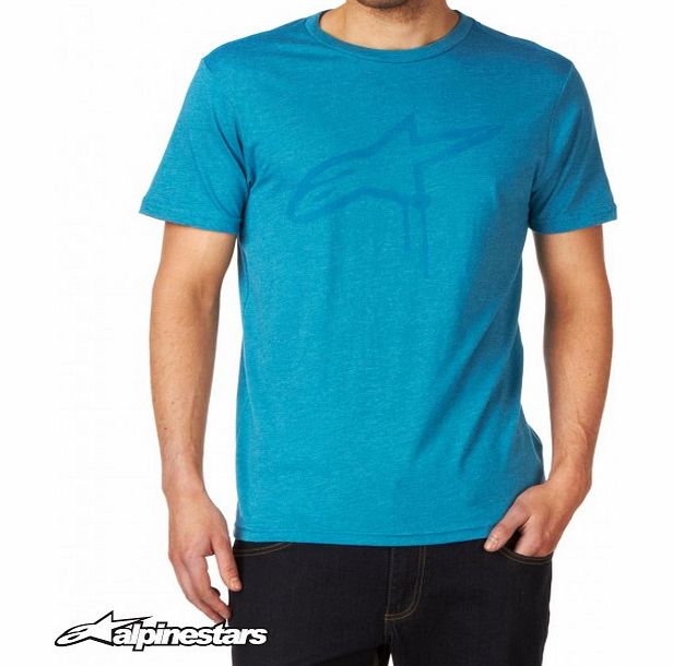 Alpinestars Mens Alpinestars Drip Dry Slim T-Shirt - Blue