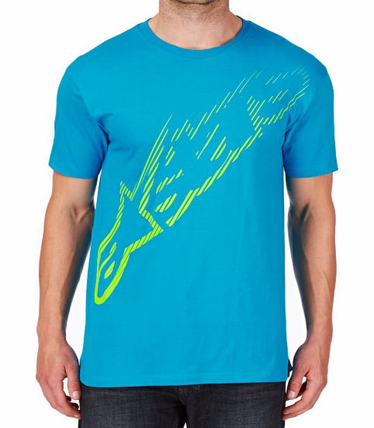 Alpinestars Mens Alpinestars Sparse T-Shirt - Turquoise
