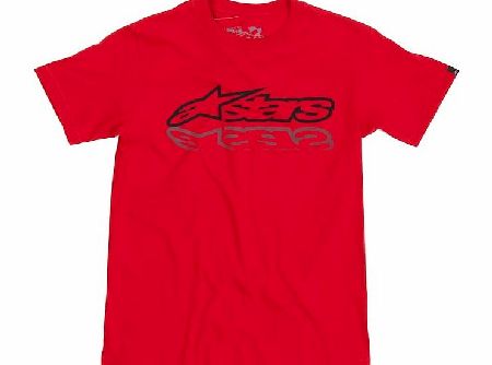 Alpinestars T-Shirt - Shiner - Red 1111-72015