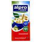 Case of 12 Alpro Soya Milk - unsweetened 1 L