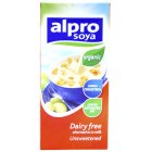 Case of 16 Alpro Soya Milk - unsweetened 500ML