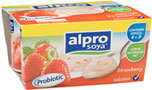 Alpro Soya Light Yofu Strawberry (4x125g) Cheapest in Asda Today! On Offer