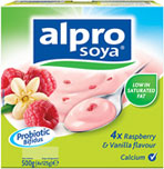 Yofu Raspberry and Vanilla Flavour Yogurt (4x125g) Cheapest in ASDA Today!