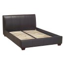 leather bed furniture