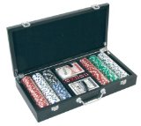 Altai Professional 300 Piece Poker Set with Wood Effect Carry Case