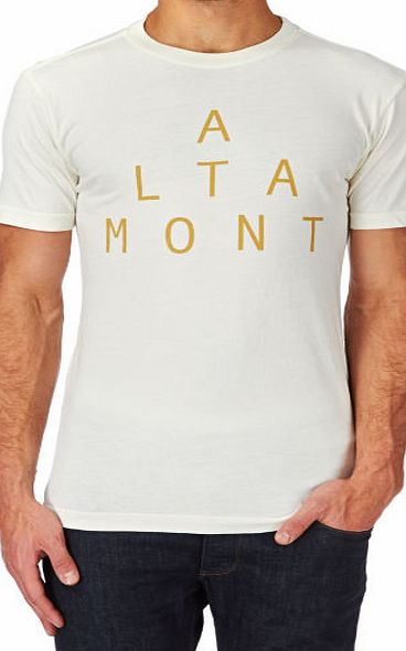 Altamont Mens Altamont Lockstep T-shirt - Bone
