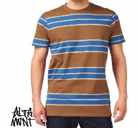 Altamont Mens Altamont Lomita T-Shirt - Tobacco