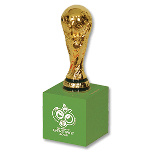 AM Ball World Cup 2006 Replica Trophy 70mm - Green Podium