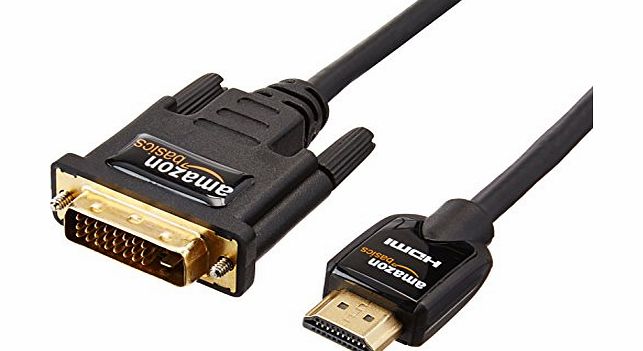 AmazonBasics HDMI to DVI Adapter Cable 9.8 Feet / 3.0 m