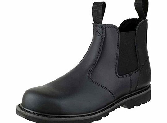 Amblers Steel FS5 Pull-On Dealer Boot Safety Footwear Leather - Size 5