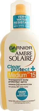 Ambre Solaire, 2041[^]10086186 Garnier Ambre Solaire Clear Protect Spray SPF15