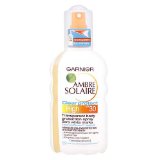 Garnier Ambre Solaire Suntan Clear Protect Transparent Body Protection Spray High SPF 30 200ml - Zero White Marks