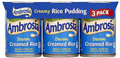 Ambrosia Creamy Rice Pudding (3x425g)