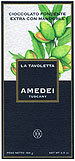 Amedei I Frutti, Toscano Black with Almond bar