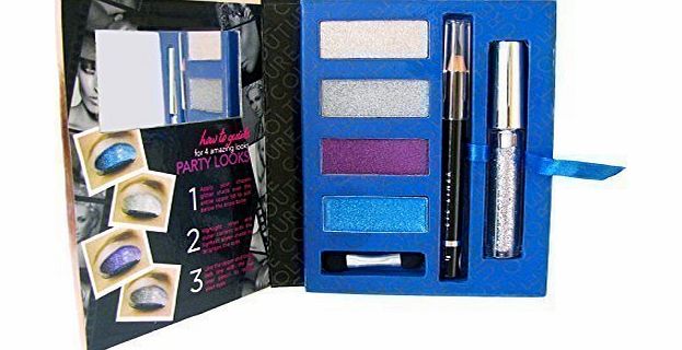 Amelia Knight Party Glitter Eyes 7 Piece Cosmetic Makeup Box Gift Set