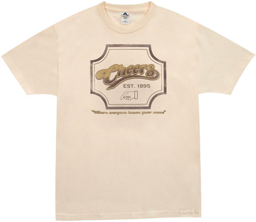 American Classics Men` Cheers Logo T-Shirt from American Classics