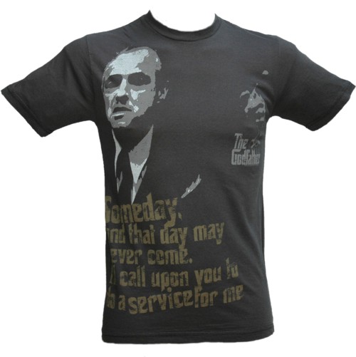 Men` Grey Godfather Someday T-Shirt from American Classics