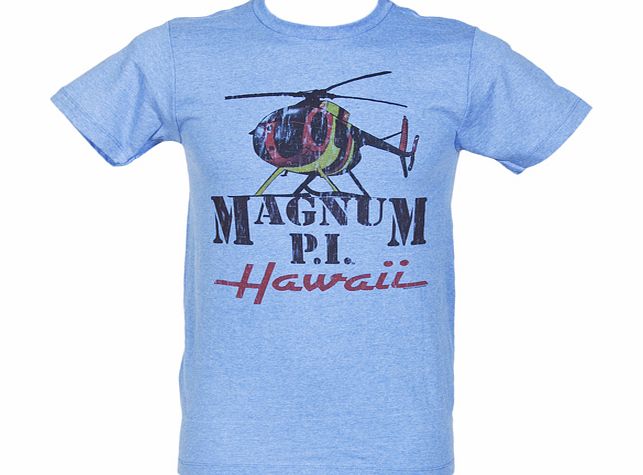 American Classics Mens Blue Magnum P.I Hawaii T-Shirt from