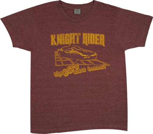 American Classics The 80` Were Better Men` Knight Rider T-Shirt from American Classics