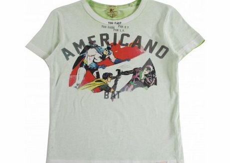 American Outfitters Comics Americano T-shirt Pale green `2 years,4