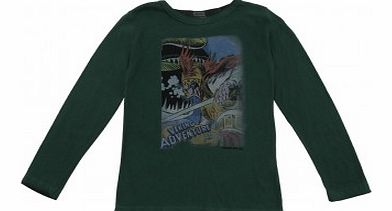 American Outfitters Viking T-shirt Green `2 years,4 years,6 years,8