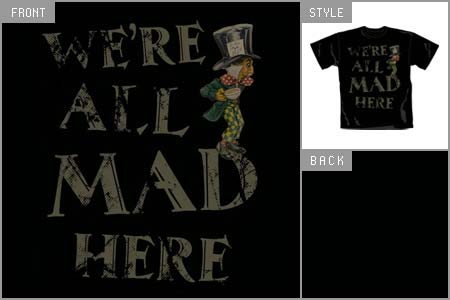 american retro (Were All Mad Here) T-shirt