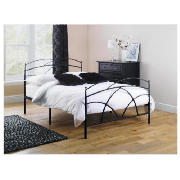 King Metal Bed Frame, Black & Comfyrest